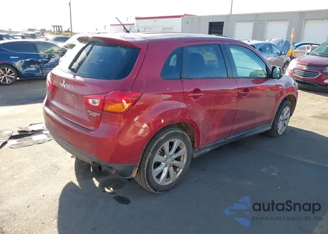 2015 Mitsubishi Outlander Sport Es from USA, damaged, VIN 4A4AR3AU4FE046206